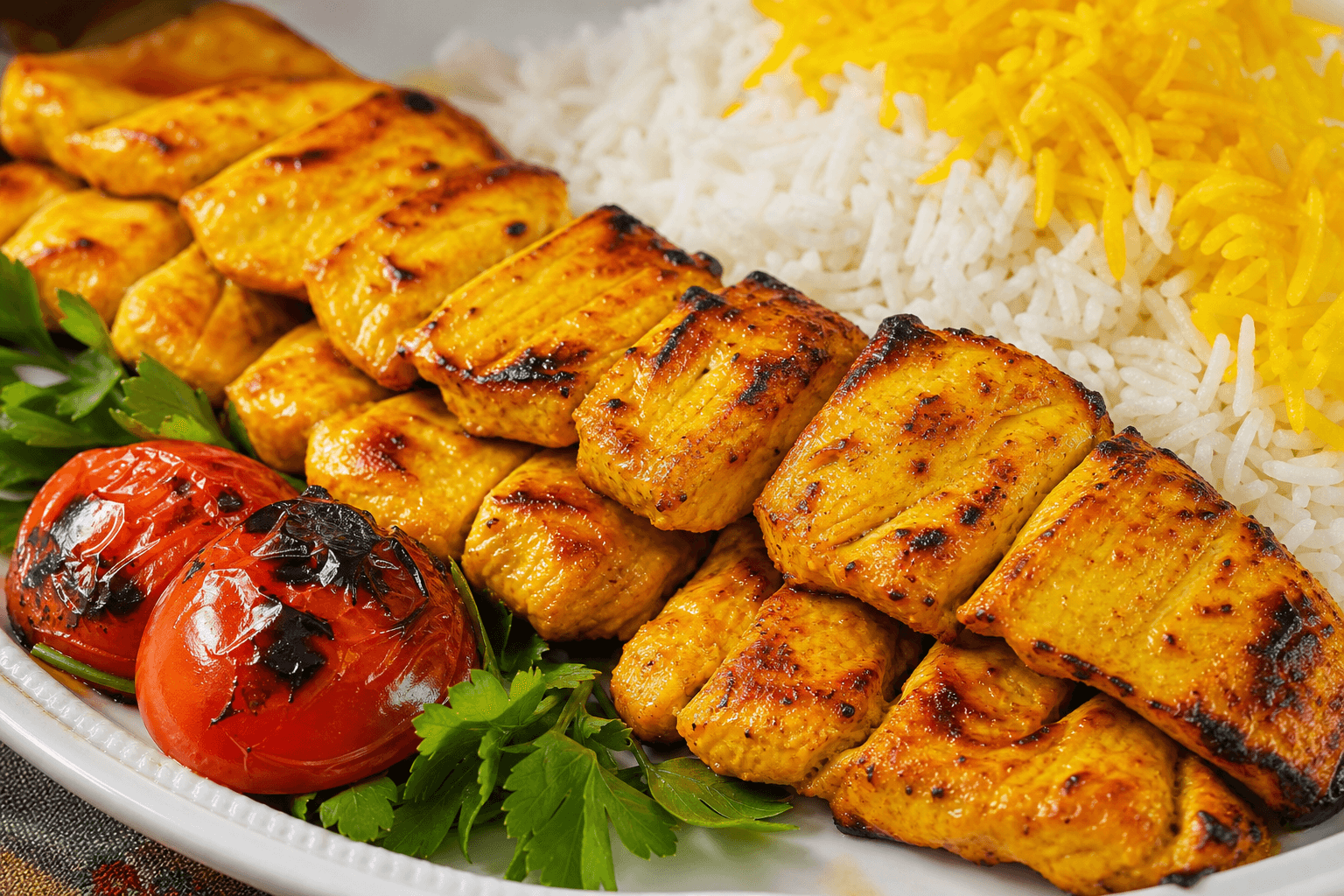 Joojeh Kebab Sizzle